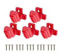 Lot de 5 supports de rangement pour outils électriques M12 12 V pour mur ou établi