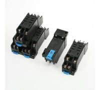 Lot de 5 supports de relais DTF08A 8 broches pour rail DIN pour applications industrielles et civiles