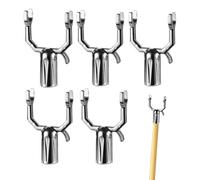 Lot de 5 supports métalliques pour branches d'arbre, kit pour redresser les arbres, extension de branches, piquet pour jardin fruitier, ancrage pour balai, tube pour patio, vigne, serre et jardin