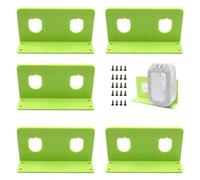 Lot de 5 Supports muraux pour Batterie RYobi 18 V, Supports de Batterie pour Ryobi One + 18 V Li-on Supports muraux Pratiques,fabriqué en ABS + PC Durable