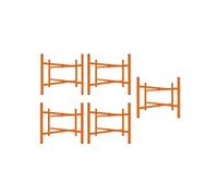 Lot de 5 Supports Pliables en X 50 cm H Pour Planches de Mortier Maçonnerie