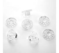 Lot de 5 supports pour aquarium de récif marin, fabriqué en acrylique pour un placement et un soutien efficaces des fragments de corail (5 fragments de corail)