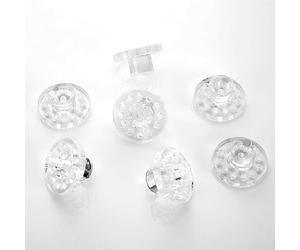 Lot de 5 supports pour aquarium en acrylique pour un placement sûr et une gestion facile des fragments de corail