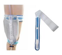 Lot De 5 Supports Pour Sonde Urinaire De Foley, Sangle De Jambe Et Stabilisateur Avec Poignée En Silicone Antidérapante Et Anti-Irritantes.