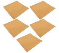Lot de 5 tableaux carrés en liège, rappels, avis, bulletins, punaises, carreaux muraux, sous-verres