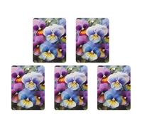 Lot de 5 tablettes d'aromathérapie pour voiture - Pensée Perfection - Désodorisant - Accessoires décoratifs pour éliminer rapidement les odeurs de voiture