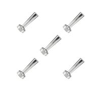 Lot de 5 tampons à café expresso en acier inoxydable compatible avec les capsules de café ILLY 30 mm