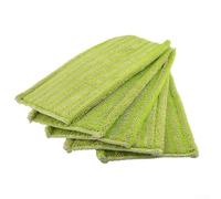 Lot de 5 tampons de rechange en microfibre pour balai Swiffer pour jet humide, lavables et nettoyants de sol pour bois, carrelage, surfaces en pierre
