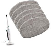 Lot de 5 Tampons pour Remplacement Vadrouille à Vapeur Leifheit CleanTenso, Chiffon de Nettoyage, Chiffon de Rechange