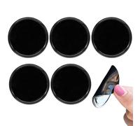 Lot De 5 Tapis Antidérapants pour Téléphone Portable, Tapis en Caoutchouc Double Face Noirs, Tapis Antidérapants pour Tableau De Bord, Adaptés Aux Tableaux De Bord De Voiture Et Aux Cuisines