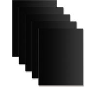 Lot de 5 tapis de cuisson pour barbecue à gaz, en fibre de verre, 40 x 32,5 cm, film , plaque de cuisson pour charbon, gaz et Weber