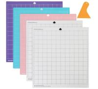 Lot de 5 tapis de découpe autocollants pour Silhouette Cameo 4/3/2/1, 30 x 30 cm, tapis de découpe de rechange, pour Silhouette Cameo Vinyl Craft