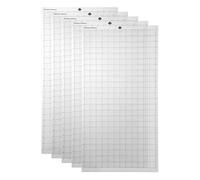 Lot de 5 tapis de découpe de rechange transparents avec grille de mesure pour traceur Silhouette Cameo Explore 30,5 x 61 cm