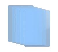 Lot de 5 tapis d'écriture transparents pour examens et devoirs