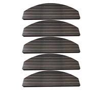 Lot de 5 tapis d'escalier autocollants antidérapants pour marches sûres et confortables