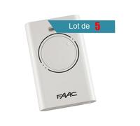 Lot de 5 Télécommande FAAC XT2 pour portails et garages