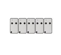 Lot de 5 Télécommandes 433,92 MHz pour Porte de Garage Roger E80 TX52R (Émetteur Portatif)