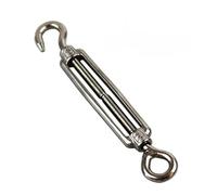 Lot de 5 tendeurs câble métallique en acier inoxydable 304 M4 à M8, dispositif tension for filet d'ombrage, bâche, outils bricolage, crochet boulon Pour Les Clôtures(M5)