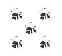 Lot de 5 tenues d'uniforme scolaire pour femme à l'échelle 1/6 pour figurines de soldat de 30,5 cm