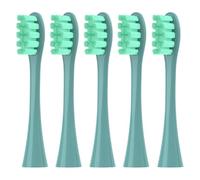 Lot De 5 Têtes Brosse Rechange Compatibles Avec Les Brosses À Dents Oclean, X Pro Digital, Lite, X10, Ultra, Air2, F1(5 green)
