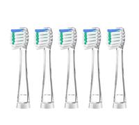 Lot de 5 têtes de brosse à dents de rechange, pour enfant, compatibles avec SEAGO SG-513/977/EK6 (1.5-3 ans)