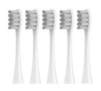 Lot de 5 têtes de brosse de rechange, compatibles avec les brosses à dents Oclean X Pro Digital, X Lite, X10, X Ultra, Air2 et F1.(5 grey)