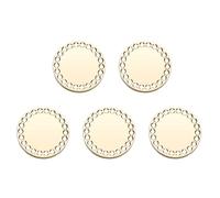 Lot de 5 têtes de tampon vintage en relief pour invitations de mariage, cartes de Noël, enveloppes, cachet