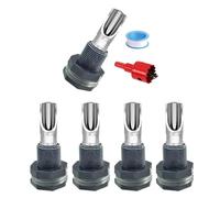 Lot de 5 tétines en acier inoxydable pour une alimentation efficace en eau des granges et du bétail, installation facile