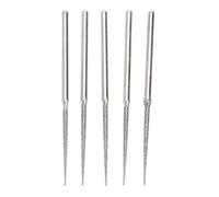 Lot de 5 tiges de meulage à tige de 3 mm, aiguille, gravure, sculpture, polissage, verre, pierre, tiges de meulage, fixation de foret de polissage