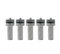 Lot de 5 tiges de raccordement pour perceuse électrique pour dragage et nettoyage des tuyaux d'égout