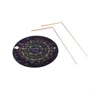 Lot de 5 tiges de sonde portatives en laiton avec sac de transport pour la détection de l'eau et la chasse au trésor