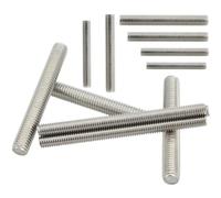 Lot De 5 Tiges Filetées En Acier Inoxydable 304, Filetage Métrique M8, 25 À 500 Mm(100mm)