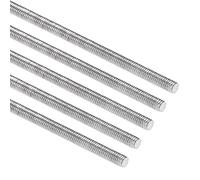 Lot de 5 tiges filetées en acier inoxydable 304 M12, longueur 30-100 mm, for boulons d'ancrage et colliers serrage, × 30(M12x50mm)