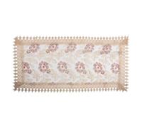 Lot de 5 tissus rectangulaires en crochet fait main pour décorer des espaces de vie avec une touche vintage