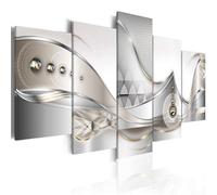 Lot de 5 toiles de paysage moderne chic pour la maison et le bureau (B)