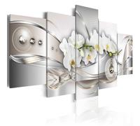 Lot de 5 toiles de paysage moderne - Décoration chic pour la maison et le bureau (A)