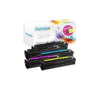 Lot de 5 toners cartouches 2 noir, cyan, jaune,magenta type pour hp 205a