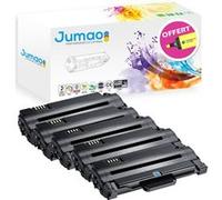 Lot de 5 Toners cartouches d'encre laser Jumao pour Samsung MLT-D1052S, Noir G