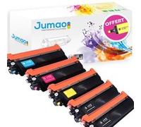 Lot de 5 Toners cartouches d'impression Jumao type TN230 pour Brother DCP-9010CN G