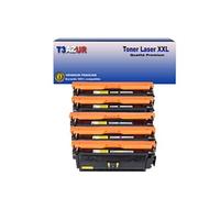 - Lot de 5 Toners compatibles avec Canon 040 H pour Canon LBP-710Cx, LBP-712Cdn, LBP-712Cx (Noir+Couleur)
