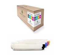 Lot de 5 toners de toner capitaux compatibles avec Oki C822CDTN C822DN C822 C822N remplace 44844613 - 44844616