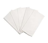Lot de 5 torchons à pain pour la fabrication du pain, 100 % coton bio pour se lever, torchons respirants pour la fabrication du pain, serviettes de cuisson non blanchies - 68,6 x 68,6 cm (naturel)