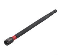 Lot de 5 tourne-écrous de 15,2 cm fabriqués en alliage d'acier pour perceuse à percussion avec adaptateur à douille hexagonale compatible 6, 8, 10, 12, 14 mm (6 mm)