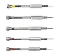 Lot de 5 tournevis de réparation de montre de 0,8 à 1,6 mm de haute précision pour les amateurs de bricolage et les horlogers professionnels