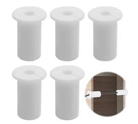 Lot de 5 traverses murales pour Starlink - Pour trou mural de 2,54 cm - Passe-mur pour câble - Trou mural de 2,54 cm - Pour routeur de câble Starlink et adaptateur Ethernet (blanc)