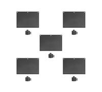 Lot de 5 trépieds pour projecteur avec adaptateur 35 mm 25 x 18 cm