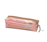 Lot de 5 trousses à crayons laser pour fille Motif cœur est simple, Orange, Taille unique