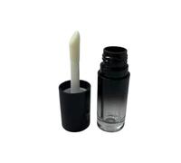 Lot de 5 tubes de gloss à lèvres vides dégradés noirs, 6 ml, flacon rechargeable avec baguette, pour voyage, A1, 1.0*1.0*1.0