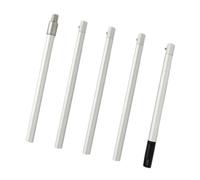 Lot de 5 tubes d'extension extensibles en métal pour peinture murale pour un traitement mural facile