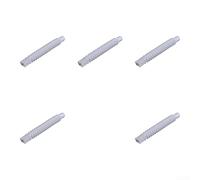 Lot de 5 tubes en polyéthylène portables pour seau à eau en plein air conçus pour le camping, la randonnée, les voyages et l'itinéraire d'eau flexible